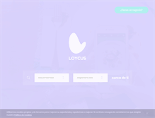 Tablet Screenshot of loycus.com